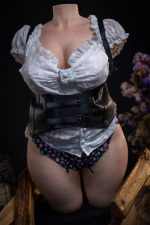 Medium Olivia: 12.5kg BBW Muñeca Sexual de Silicona para Hombres