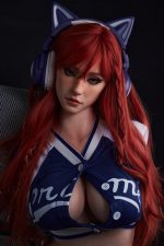 Lana: 27kg Muñeca Sexual Pelirroja de Silicona de Tamaño Natural para Hombres - Imagen 4