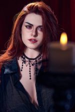Selene: Muñeca sexual realista de silicona de 30.49kg, vampiresa madura con pechos grandes - Imagen 15