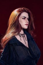Selene: Muñeca sexual realista de silicona de 30.49kg, vampiresa madura con pechos grandes - Imagen 17